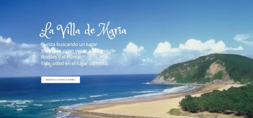 La Villademaria 2 Bloque Apartamento Playa Beach Puntal Villaviciosa  Dış mekan fotoğraf