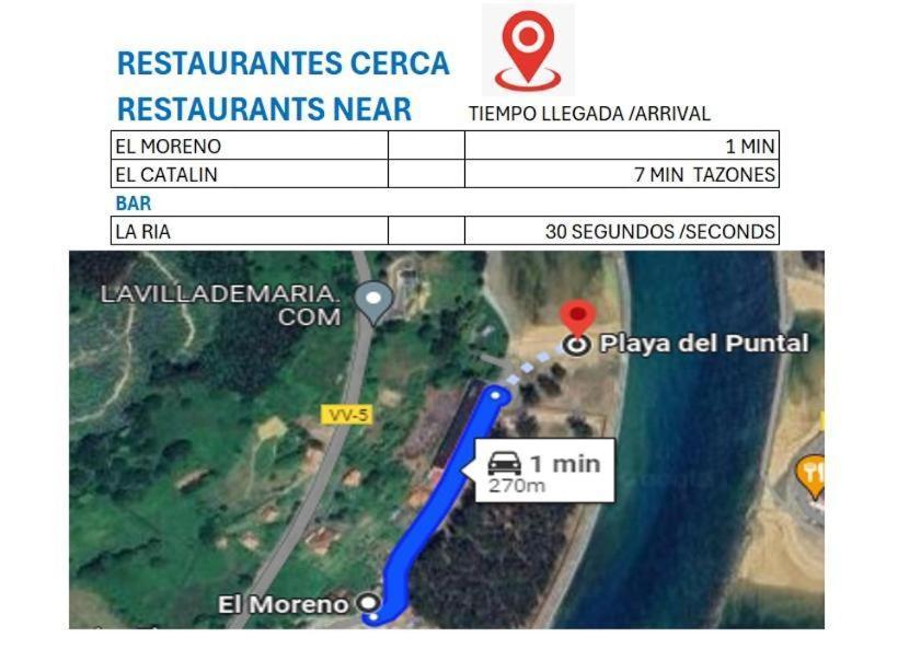 La Villademaria 2 Bloque Apartamento Playa Beach Puntal Villaviciosa  Dış mekan fotoğraf